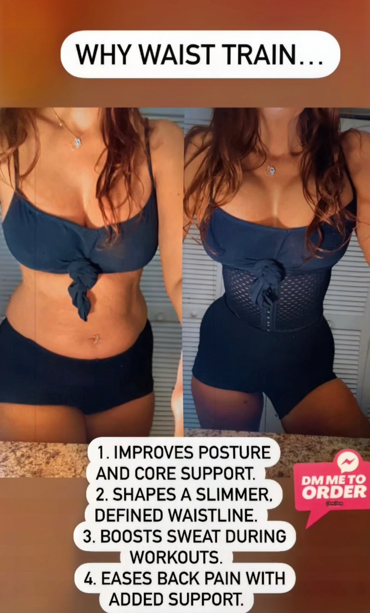 3 Hook Mesh Waist Trainer