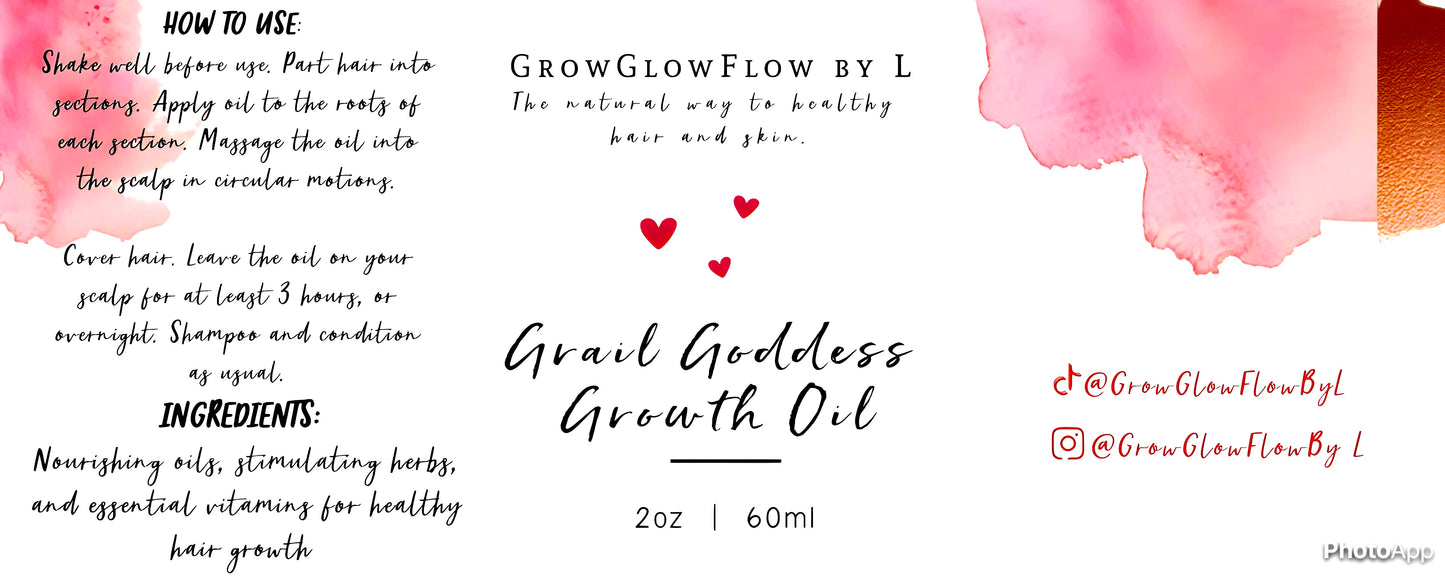 Grail Goddess Growth Oil