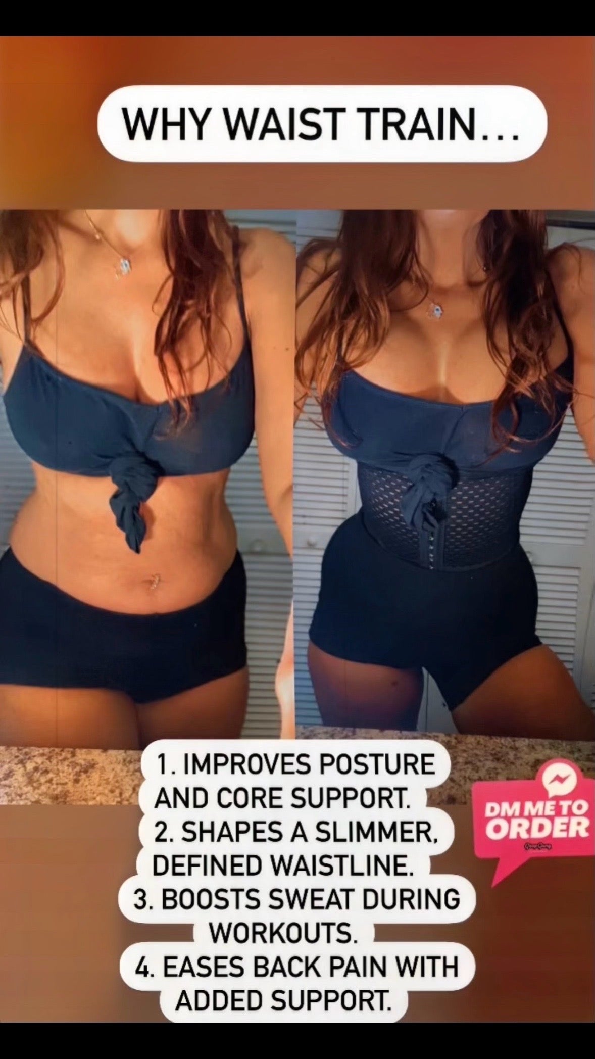 6 Hook Mesh Waist Trainer